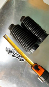 Karet Tutup Shock Depan 17cm Pakai Peninggi 5cm Karet tutup Spiral Shock sebleker depan Honda Win Pakai Peninggi 5CM