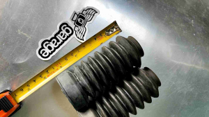 Karet Shock Depan Honda Win Standar & Karet Spiral 14 cm