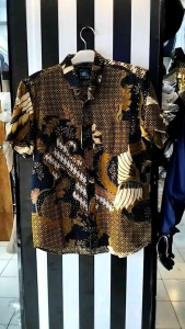 baju batik pria lengan pendek murah dan berkualitas