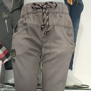 Celana Panjang Anak Laki-laki Cowok 7-15 Th Polos Katun Chinos Stretch Melar Halus 4 Kantong