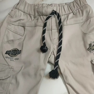 Celana Chinos Pendek Anak Stretch Melar 4-15 Th Cargo PDL Army