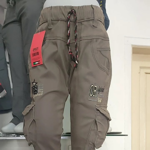 Celana Chinos Cargo Gemblok US Panjang Anak Laki-laki 2-12 Th Katun Stretch Melar Halus Adem