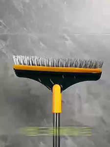 SIKAT LANTAI WIPER PEMBERSIH TOILET KAMAR MANDI 2IN1 GAGANG SAPU SIKAT PEMBERSIH DINDING MULTIFUNGSI