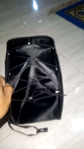 Tas stang motor jumbo waterproof free raincover