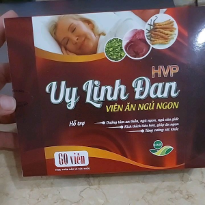 Uy Linh Đan  SANOFA viên uống ăn  ngủ ngon 60 viên Sản Phẩm Hỗ Trợ Giấc Ngủ Thực Phẩm Chức Năng Thư Giãn Các Thành Phần Tự Nhiên Hỗ Trợ Giấc Ngủ - Lazada