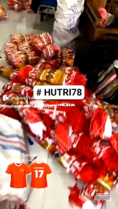 umbul umbul background banner bendera merah putih
