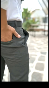 CELANA FORMAL PRIA KANTOR SLIMFIT CASUAL BAHAN WOL