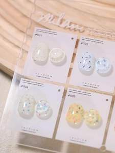 Sơn gel ngũ cốc Hàn xinh xắn chai sơn 15ml có 6 màu siêu xinh