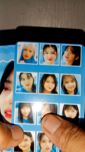 [2 sisi] Photocard JKT48 Sayonara Crawl Glossy 1 set isi 25