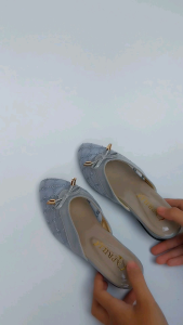 Sepatu Sandal Heels Brukat Anak Perempuan Terbaru Hak Tahu 3cm