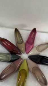 Sepatu wanita Heels 3 cm Glossy Sepatu kerja Dearva Lusica kualitas Import premium