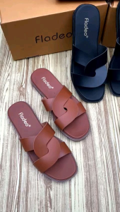 SANDAL SLOP WANITA MODEL TRIPLE SILANG TERBARU