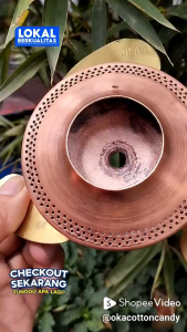 Produk Limited Edition Tungku Twister Tembaga Tebal Wajan 3mm