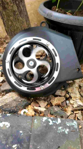 Tutup Cover Pelindung Kipas Karbon Plus Spiner Kipas Mio Sporty