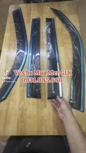 Bộ Vè Che Mưa Màu Trắng Cho Mercedes-Benz GLK 2009-2016