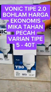 BOHLAM LED / LAMPU LED CAHAYA PUTIH VONIC