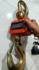 (TJ) 10ton/10000kg 2led crane scale YTK-M timbangan gantung digital 10 ton