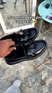 Sepatu Loafers ADRIAN: Sepatu TASEL Slip-On Wanita Stylefootwear Keren