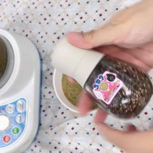 3 ชนิด 3 งา - การเล่น งาขี้ม้อนสด งาดำคั่ว งาขาวคั่ว