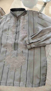 MODERN BARONG TAGALOG COCOON FOR MEN