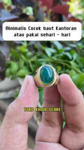 CINCIN BATU BACAN DOKO TAIWAN SUPER MINIMALIS TOP QUALITY