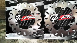 Disc Cakram Set Depan Belakang ADV 150 ADV 160 Model TDR Mufak Depan Baut 6 Belakang Baut 4 Pnp ADV