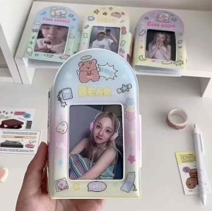 Cute 3 inch lomocard polaroid Photo Album Photo Card Holder Idol Cards Animal Korean Ins Style Photo Frame