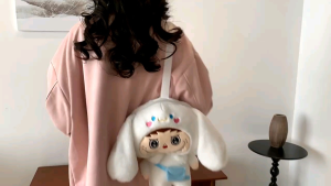 Balo nhồi bông hoạt hình labubu coslay