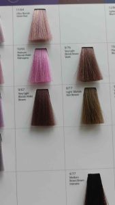 ชาร์จสี ทำผม SENPOM สีทั้งหมด 40 สี - ชุดของ 40 สี สีทั้งหมด สำหรับผม