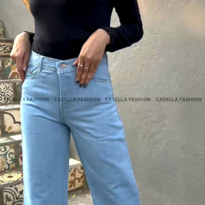 Kulot Jeans Highwaist: Gaya Desain Celana Jeans & Celana Panjang Wanita Kekinian