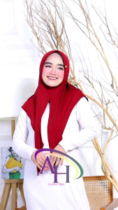 COD Hijab instan segitiga pet krilic Jersey premium