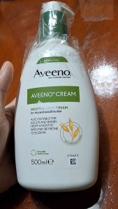 Aveeno Moisturising Cream for Dry and Sensitive Skin with Colloidal Oatmeal 500ml Pump
