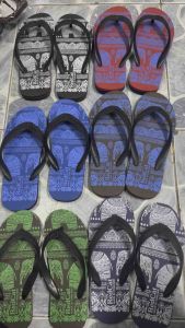 “ยกแพ็ค12คู่”รองเท้าแตะหูหนีบ ลายช้าง คละสีคละเบอร์ 9-11