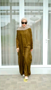 GAMIS TWILL KAFTAN BY ELZHAF GAMIS KAFTAM GAMIS TWILL PEKALONGAN