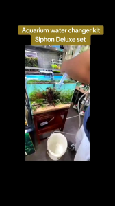 Aquarium Water Changer Vacuum Water Changer Kit Pneumatic Fish Tank Water Changer Hand-held Water Suction