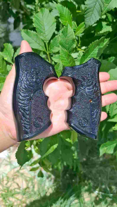 สมิด โครงk ลายเสือ ลงดำ เท่ ดุ ไม้ไทย