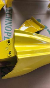 COVER FULL BODY HALUS YAMAHA MIO SPORTY KUNING STRIPING BUNGA