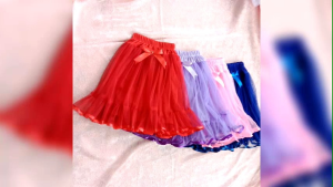 Terpopuler!! Rok tutu rempel flower anak perempuan