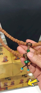 Vòng cổ kim cang hạt bồ đề tây tặng mang phong cách Cổ Điển.