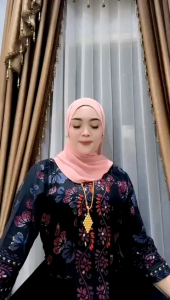 Gamis India Printing: Bahan Katun Nyaman & Desain Elegan