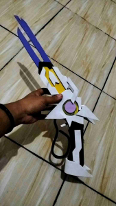mainan kayu model sg evo gun max