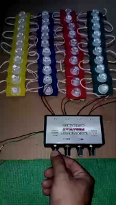 Modul Blitz Pesawat 4 Channel 12V dan 24V