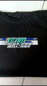 Kaos Team Sat Set Klemar Klemer Bdr Lengan Panjang Kaos Hitam Putih Kaos Distro Kaos Murah Viral