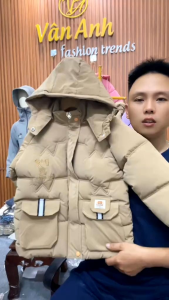 (20-36 kg ) Áo phao mùa đông trẻ em chất liệu nhung lì áo 3 lớp mặc dày dặn ấm áp mới