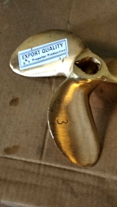 Kuningan Kipas Perahu Baling 5hp-75hp & Suku Cadang 3 As 3/4