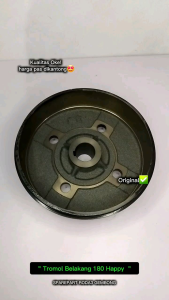 Tromol Belakang 180 Happy (10K) Sparepart Roda3