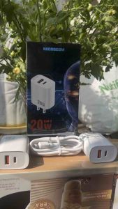 Bộ sạc nhanh 2 cổng sạc hàng chính hãng Micrcom cổng sạc USB và Type C cho dòng máy IP Và cổng sạc Type C