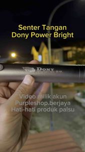 Dony Senter Tangan Super Terang Waterproof ST 101 Body Premium