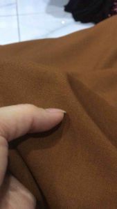 Vải cotton Lụa Hàn Quốc nâu Tây co giãn nhẹ không nhăn (khổ 1m5)may đầm váy vest đồ công sở cho nữ đẹp sang