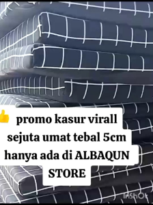 Kasur Busa d26 super awet ukuran P180×L120×T5cm muat 2 orang